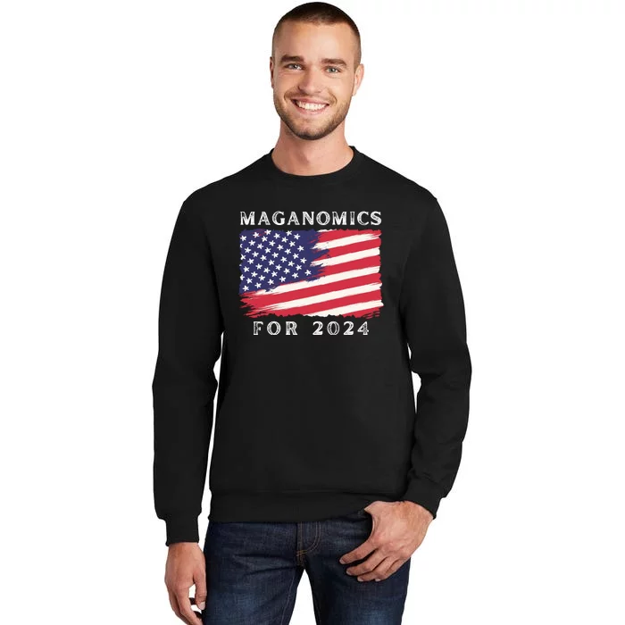 Maganomics For 2024 Trump President Legend Sweatshirt