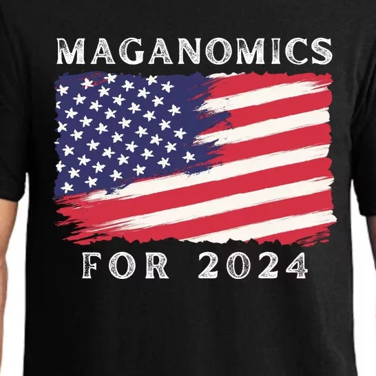 Maganomics For 2024 Trump President Legend Pajama Set