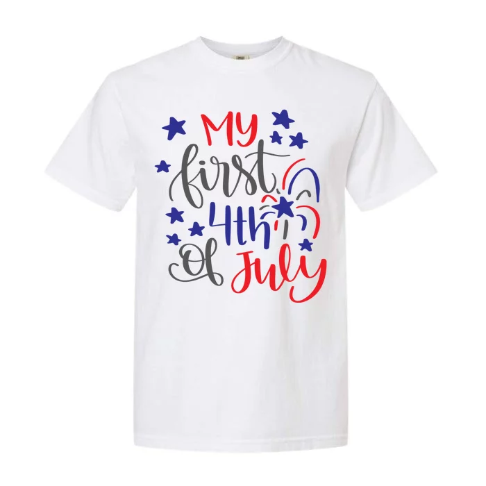 My First 4th Of July Cute Gift Garment-Dyed Heavyweight T-Shirt