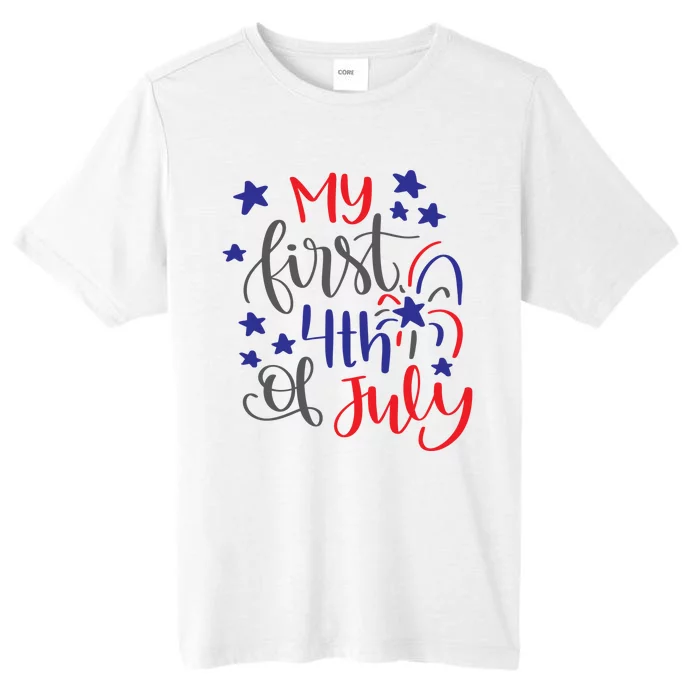 My First 4th Of July Cute Gift ChromaSoft Performance T-Shirt