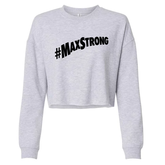 #Maxstrong Freeman 5 Cropped Pullover Crew