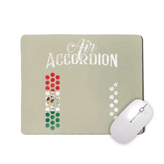 Mexican Flag Air Accordion Flag Of Mexico Fiesta Mousepad