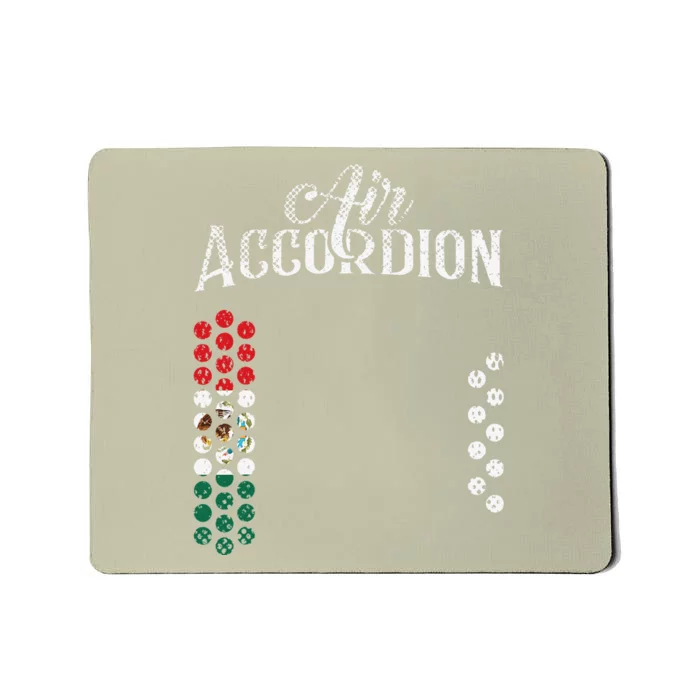 Mexican Flag Air Accordion Flag Of Mexico Fiesta Mousepad