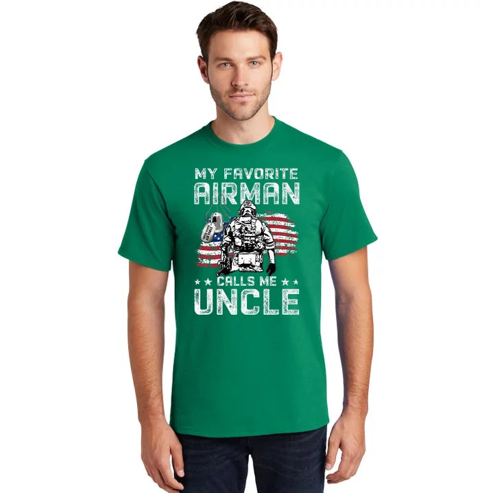 My Favorite Airman Calls Me Uncle Usaf Graduation Tall T-Shirt