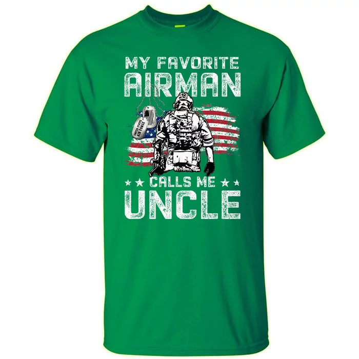 My Favorite Airman Calls Me Uncle Usaf Graduation Tall T-Shirt