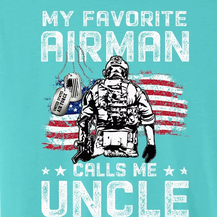 My Favorite Airman Calls Me Uncle Usaf Graduation ChromaSoft Performance T-Shirt