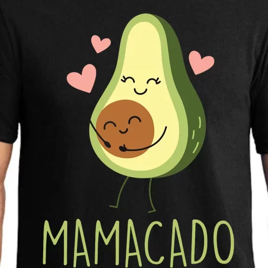 Mamacado Funny Avocado Mom Gifts For Pregnancy Announcement Pajama Set