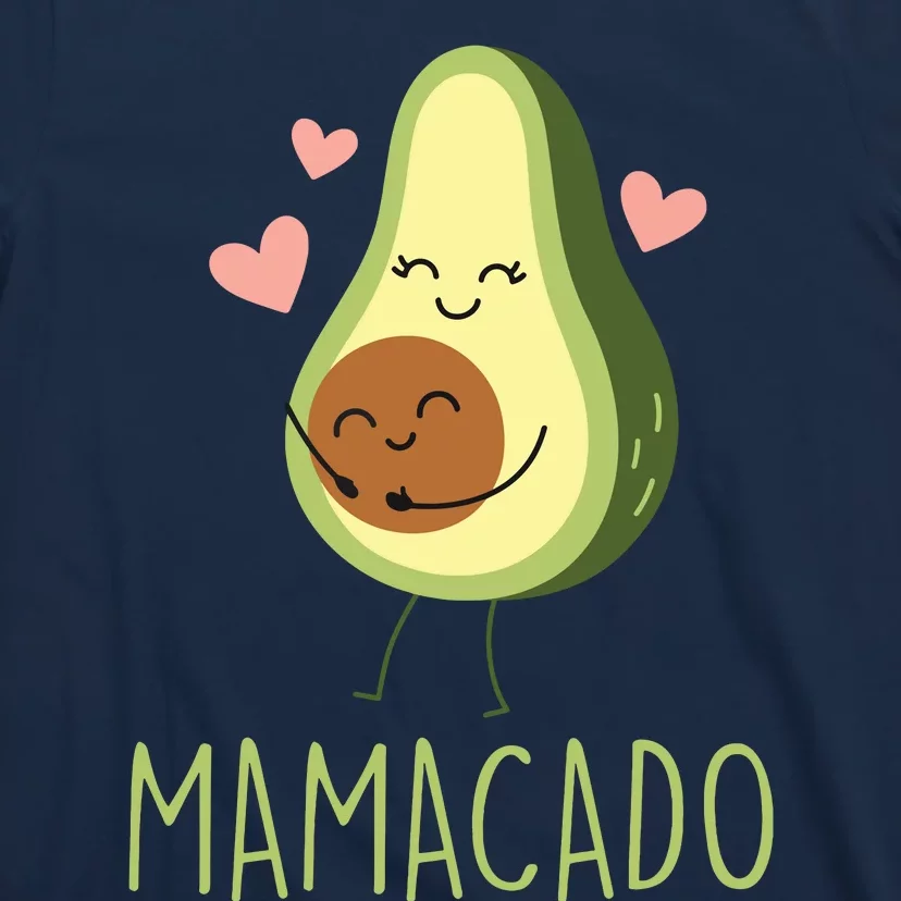 Mamacado Funny Avocado Mom Gifts For Pregnancy Announcement T-Shirt