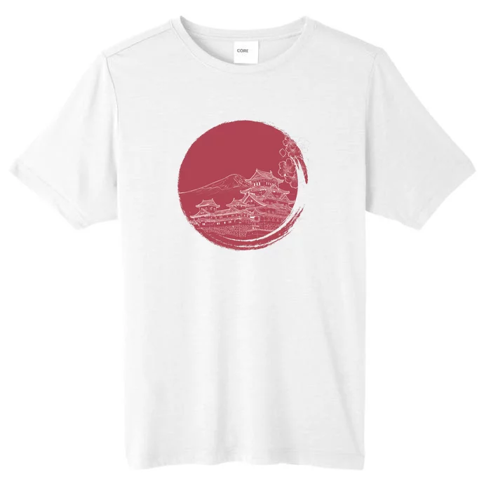 Mount Fuji And Japan Art ChromaSoft Performance T-Shirt