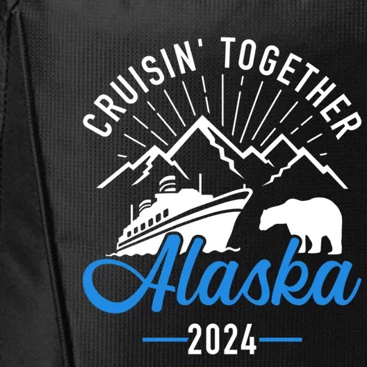 Matching Family And Friends Group Alaska Cruise 2024 City Backpack