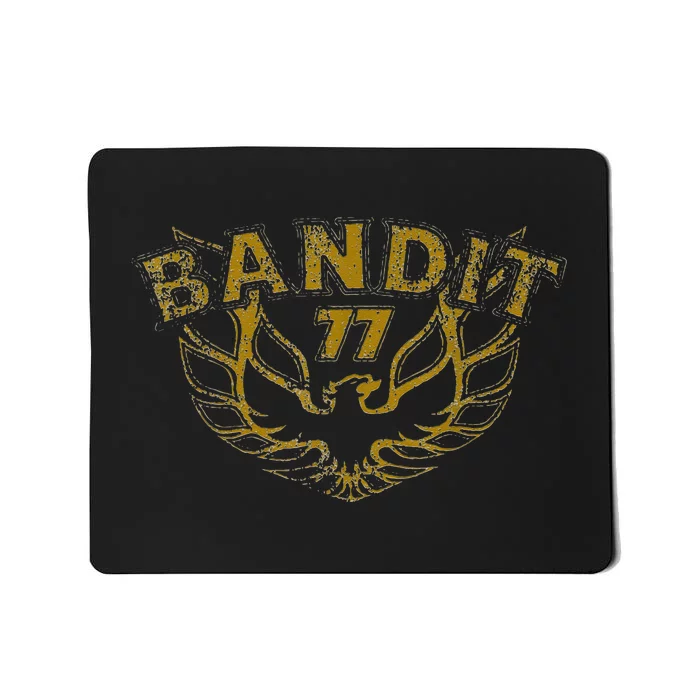 Men Funny Bandit 1977 Family Distressed Mousepad