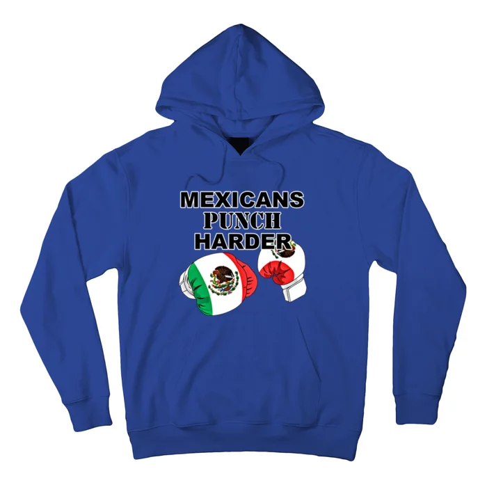 Mexican Flag Boxing Gloves Gift Hoodie