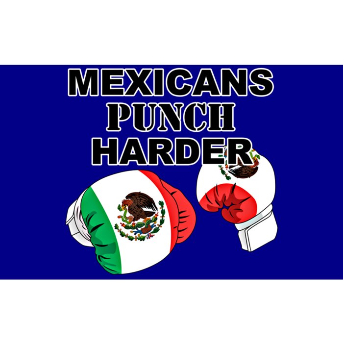 Mexican Flag Boxing Gloves Gift Bumper Sticker