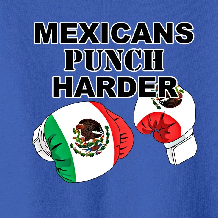 Mexican Flag Boxing Gloves Gift Toddler T-Shirt