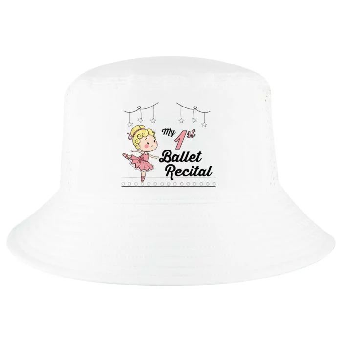 My First Ballet Recital Cool Comfort Performance Bucket Hat