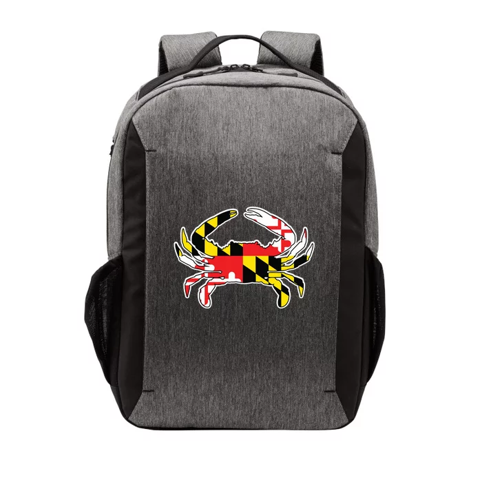 Maryland Flag Blue Crab Gift Vector Backpack