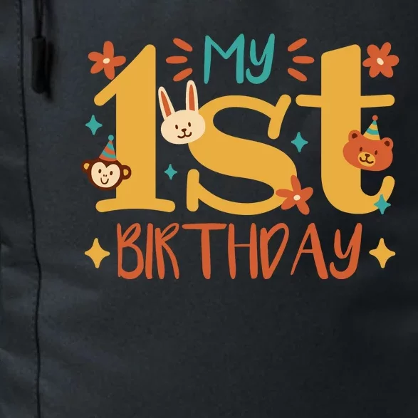 My First Birthday Animal Daily Commute Backpack