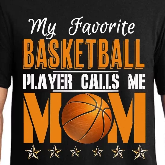 My Favorite Basketball Player calls me Mom Pajama Set