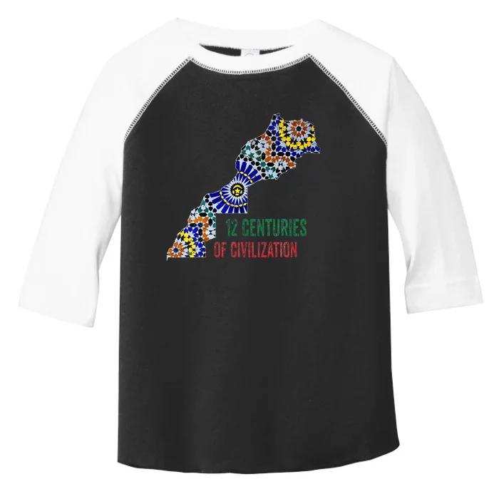 Moroccan Flag Backsplash Tile Moroccan Zellige Tile Toddler Fine Jersey T-Shirt