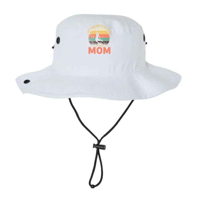 My Favorite Basket Player Mom Basketball Game Basketball Meaningful Gift Legacy Cool Fit Booney Bucket Hat