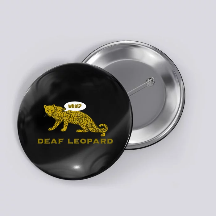 Music Funny Band Pun Deaf Leopard Joke Button