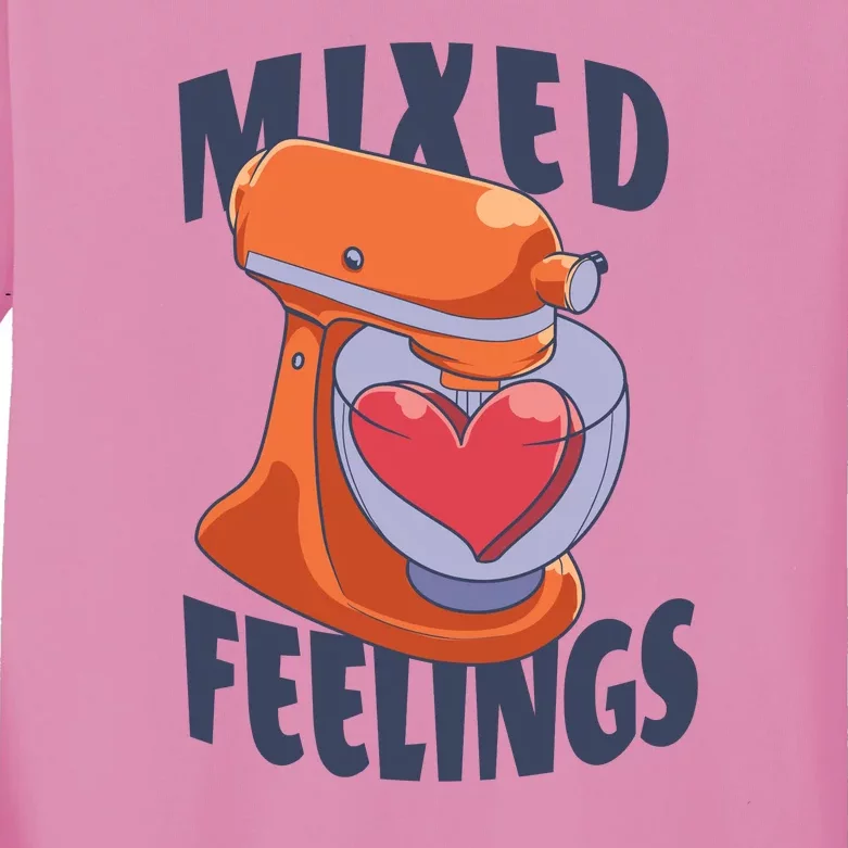 Mixed Feelings Baking Kids Long Sleeve Shirt