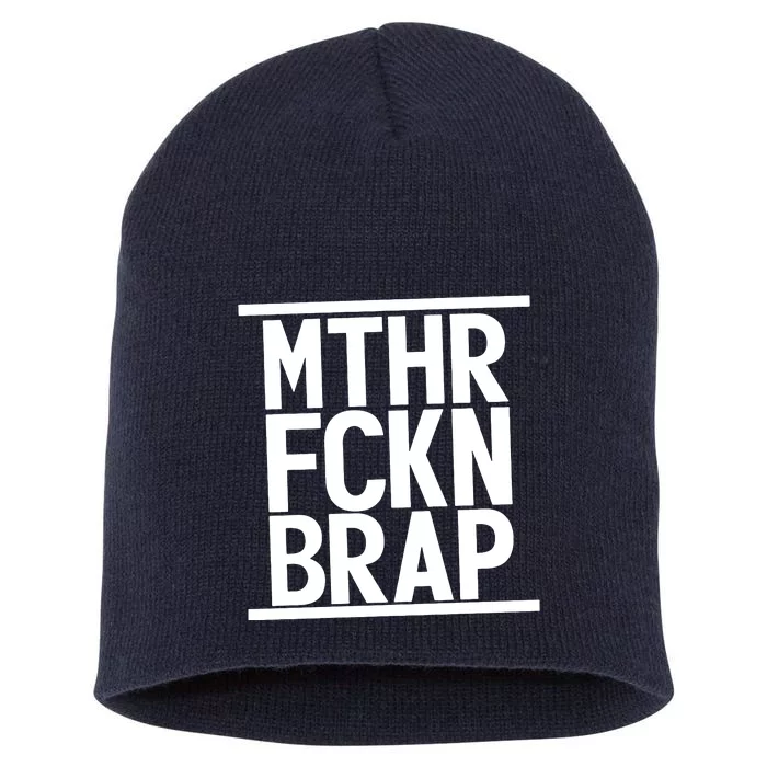 Mthr Fckn Brap Ski Trending Arctic Cat Snowmobiling Sound Snow Mobile Ride Dog Short Acrylic Beanie