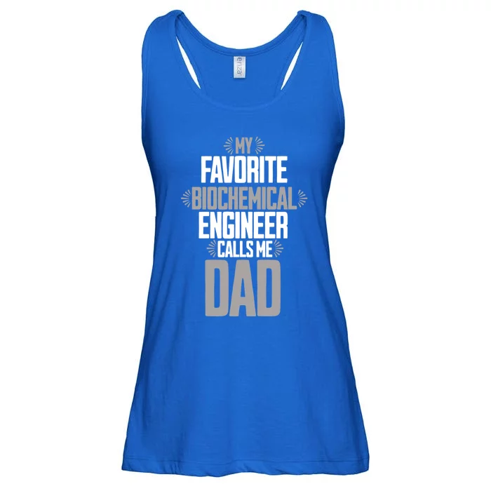 My Favorite Biochemical Engineer Calls Me Dad Gift Ladies Essential Flowy Tank