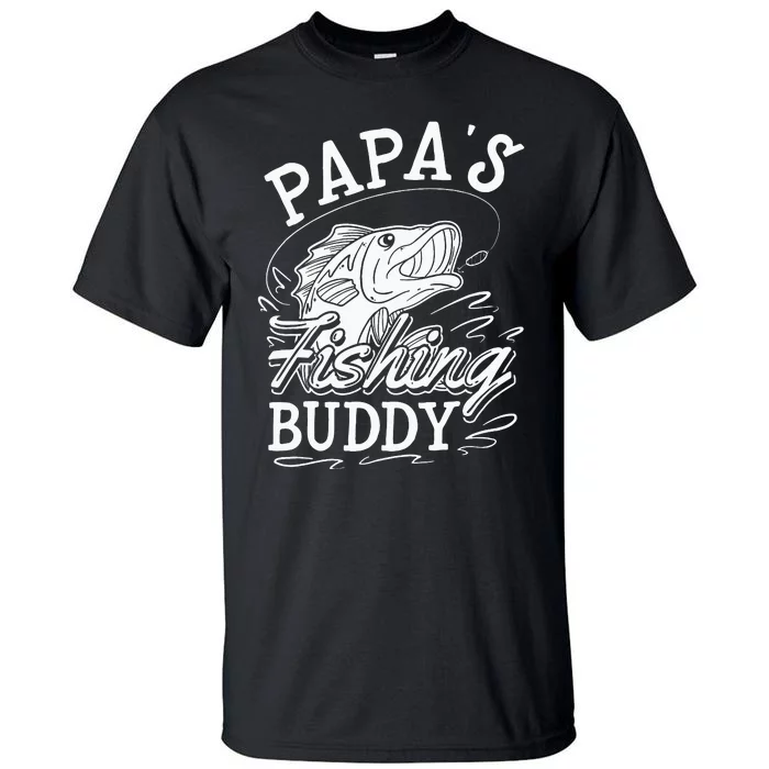 My Fishing Buddies Call Me Papa Father's Day Tall T-Shirt