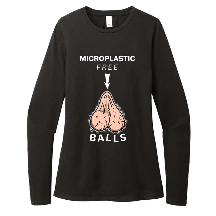 Microplastic Free Balls Womens CVC Long Sleeve Shirt