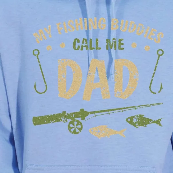 My Fishing Buddies Call Me Dad Father Day Birthday Christmas Gift Unisex Surf Hoodie