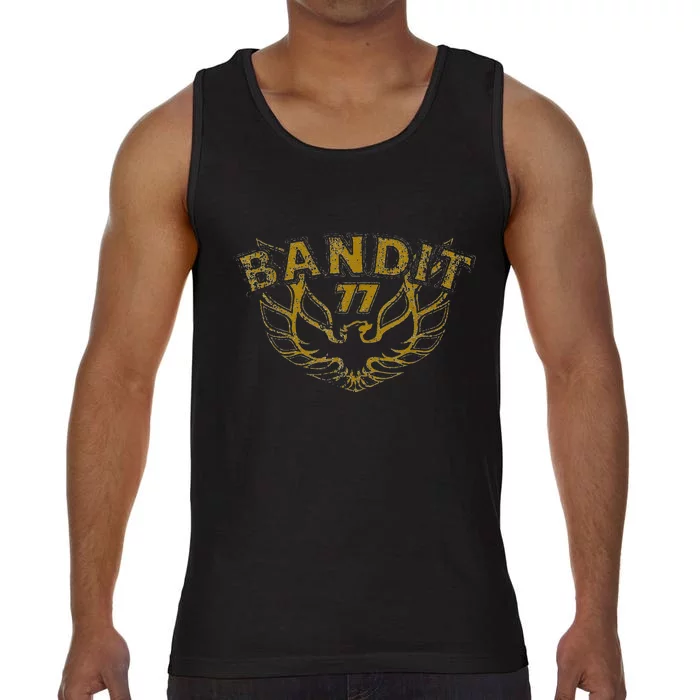 Men Funny Bandit 1977 Family Distressed Comfort Colors® Tank Top