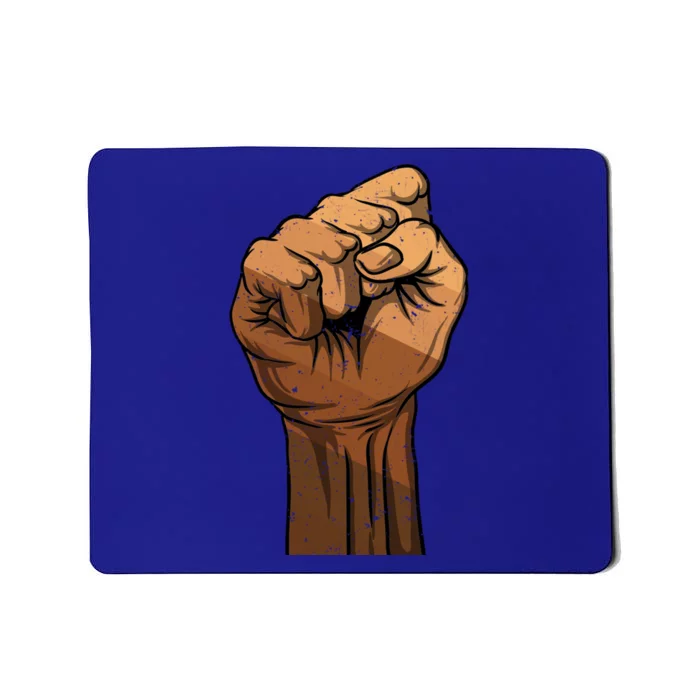 Melanin Fist Black History African American Juneteenth Meaningful Gift Mousepad