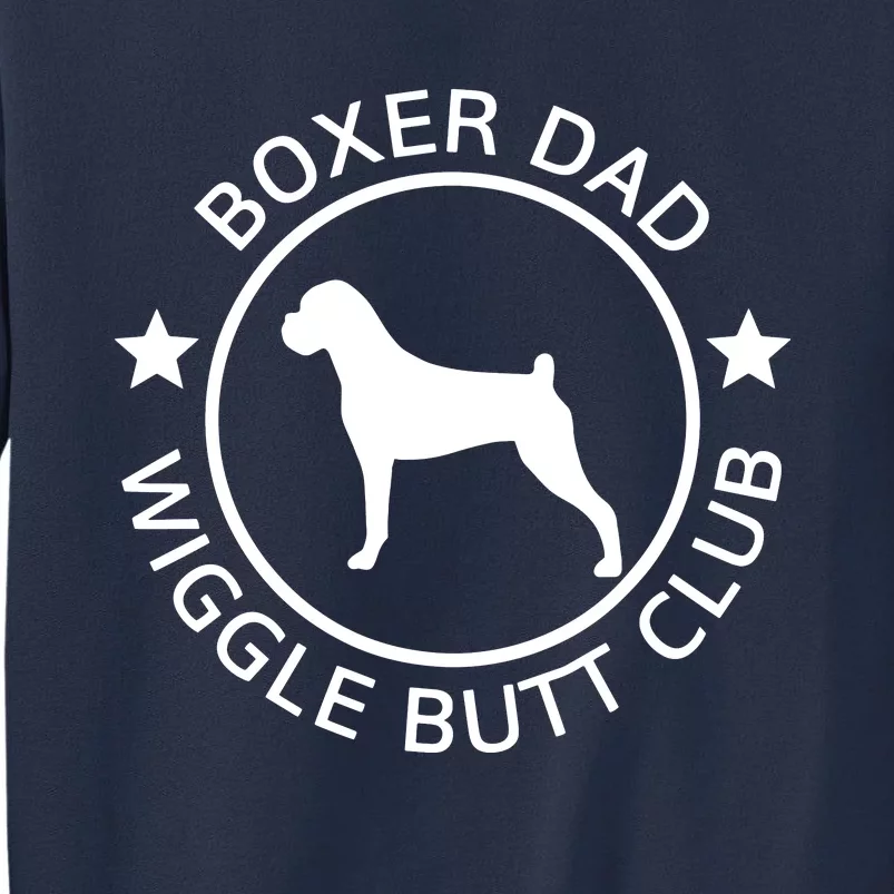 Men Funny Boxer Dad Wiggle Butt Club Fathers Day T Sweatshirt