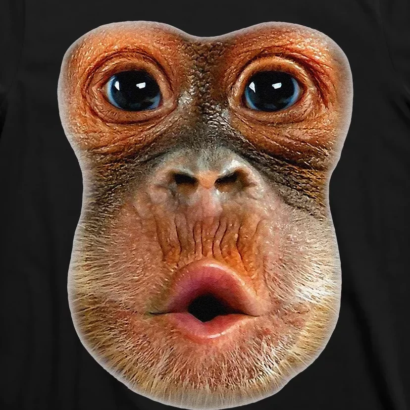 Monkey Face Breath Funny T-Shirt