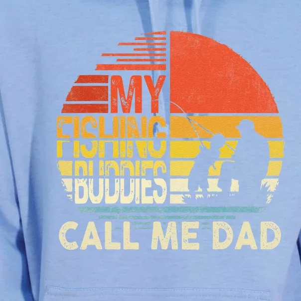 My Fishing Buddies Call Me Dad Father Day Birthday Unisex Surf Hoodie