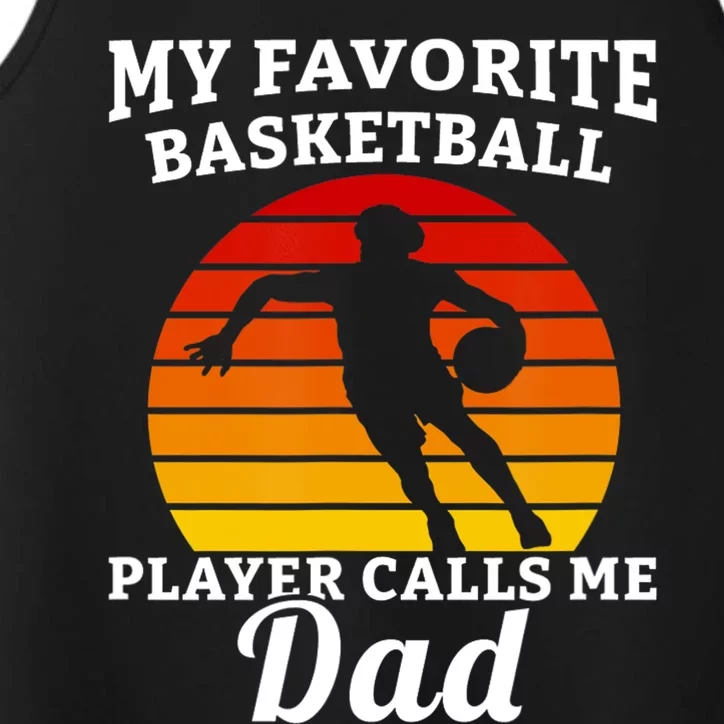 My Favorite Basketball Player Calls Me Dad Basketball Player Performance Tank