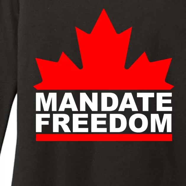 Mandate Freedom Candian Womens CVC Long Sleeve Shirt