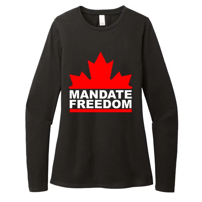 Mandate Freedom Candian Womens CVC Long Sleeve Shirt