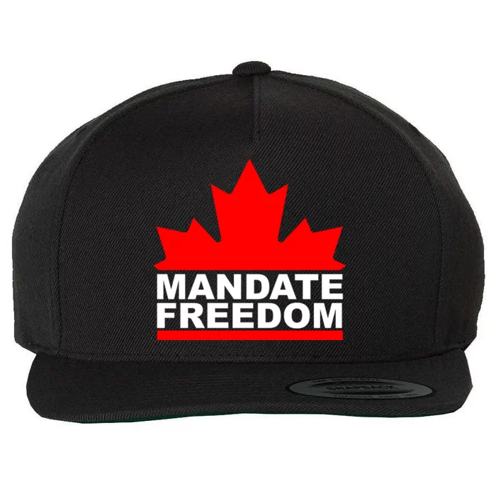 Mandate Freedom Candian Wool Snapback Cap