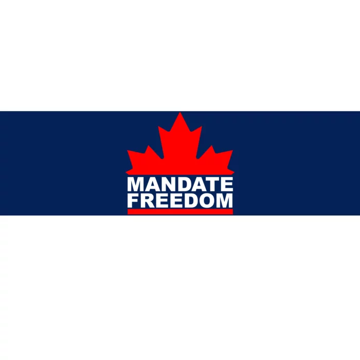 Mandate Freedom Candian Bumper Sticker