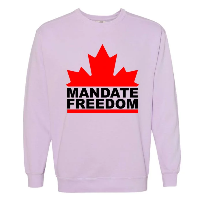 Mandate Freedom Candian Garment-Dyed Sweatshirt