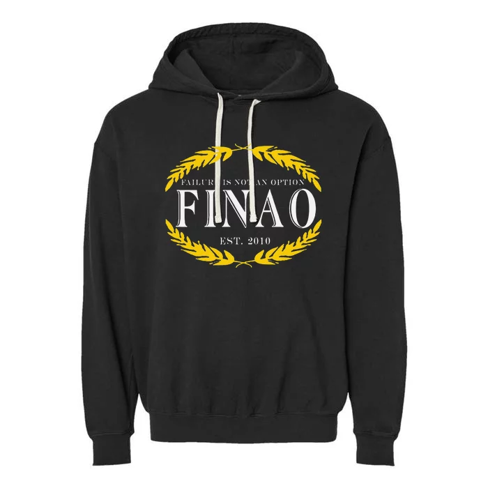 Motivation Finao Clothing Failure Is Not An Option Garment-Dyed Fleece Hoodie