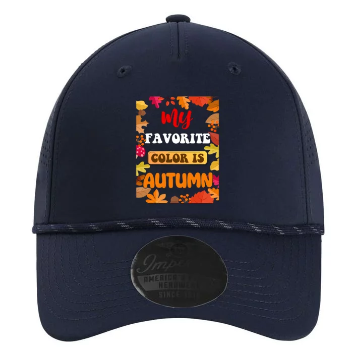 My Favorite Color Is Autumn Performance The Dyno Cap