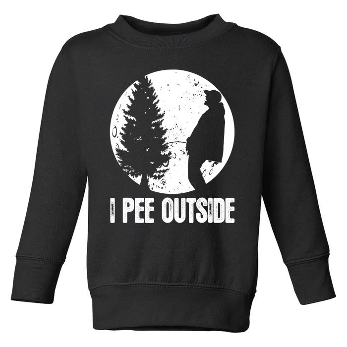 TeeShirtPalace | Mens Funny Camping Shirts For Men I Pee Outside  Inappropriate TShirt Toddler Sweatshirt