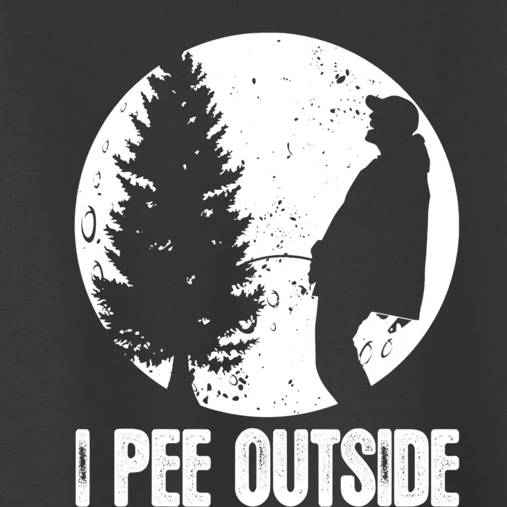 Mens Funny Camping Shirts For Men I Pee Outside Inappropriate TShirt Toddler T-Shirt