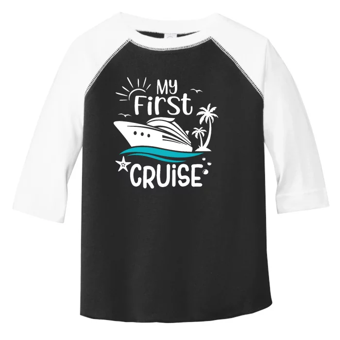 My First Cruise Family Matching Toddler Fine Jersey T-Shirt