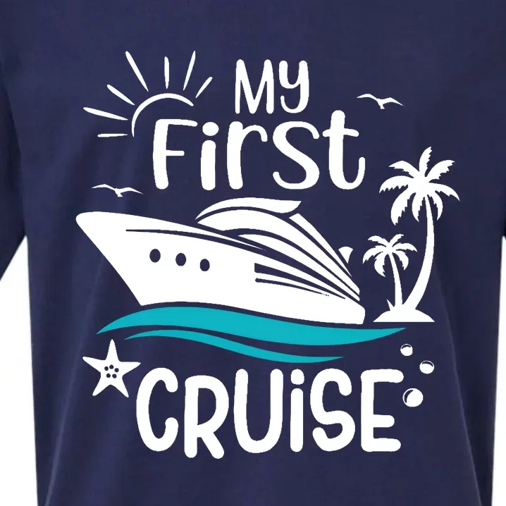 My First Cruise Family Matching Sueded Cloud Jersey T-Shirt