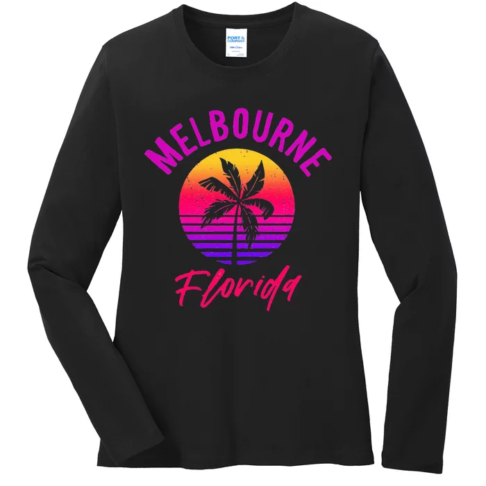 Melbourne Florida Cool Sun Of Melbourne Fl Ladies Long Sleeve Shirt