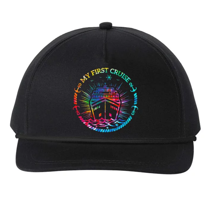 My First Cruise Funny Cruise Snapback Five-Panel Rope Hat